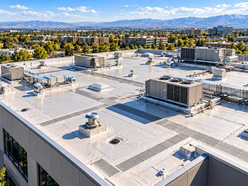 Illustrative Roofing Contractors aerial imagery